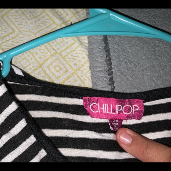 Black and white Long fancy dress for kids size 7 to 8 - Picture 5 of 5